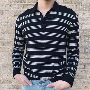 calvin klein stripe long sleeve